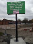 Lower Broughton Flood Alert and Community Info Board